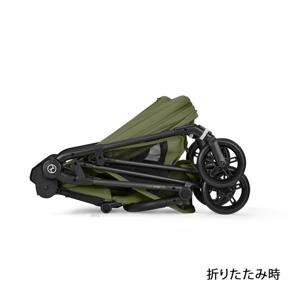 画像11: 【2026年最新モデル】サイベックス メリオ モスグリーン ベビーカー /  cybex MELIO CARBON (11)