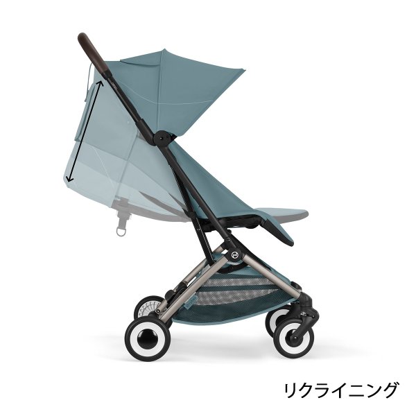 画像6: 4月10日発売【2026年最新モデル】サイベックス オルフェオ ベビーカー /   ストーミーブルーJP2 cybex ORFEO (6)