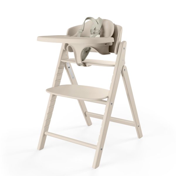 画像1: 【セット】サイベックス クリック＆フォールド 3-IN-1 / アイボリーホワイト cybex CLICK&FOLD 3-IN-1（クリック＆フォールド チェア＋ベビーセット＋スナックトレイ） (1)