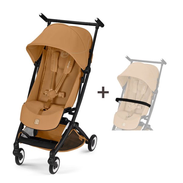 画像1: 【2点セット】サイベックス リベル 2026 年モデル ＋ バンパーバー セット  / シナモンイエロー cybex LIBELLE (1)