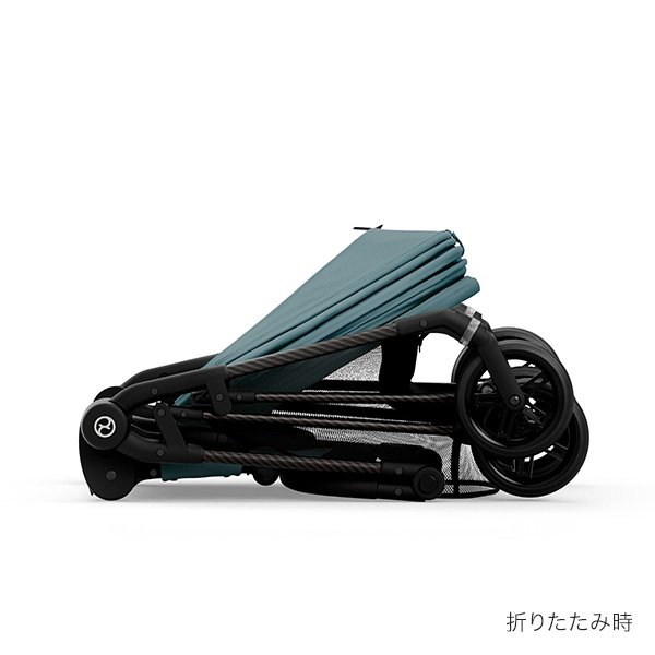 画像11: ＼数量限定セール／サイベックス メリオ ストーミーブルー  ベビーカー /  cybex MELIO CARBON (11)