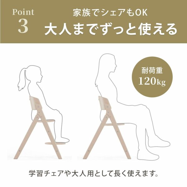 画像12: 【最新モデル】サイベックス クリック＆フォールド チェア / オールホワイト cybex CLICK&FOLD CHAIR (12)