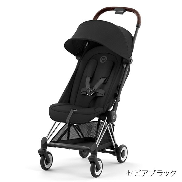 サイベックス コヤ ベビーカー クロームフレーム セピアブラック cybex COYA