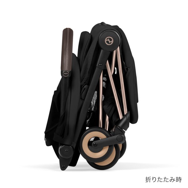 画像4: 【お届けまで約3〜5日間】【新製品】サイベックス コヤ ベビーカー ローズゴールドフレーム / セピアブラック cybex COYA (4)