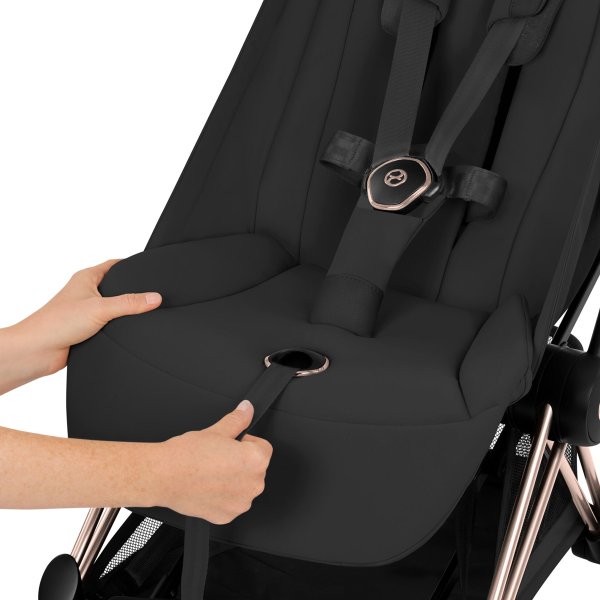 画像8: 【お届けまで約3〜5日間】【新製品】サイベックス コヤ ベビーカー ローズゴールドフレーム / セピアブラック cybex COYA (8)