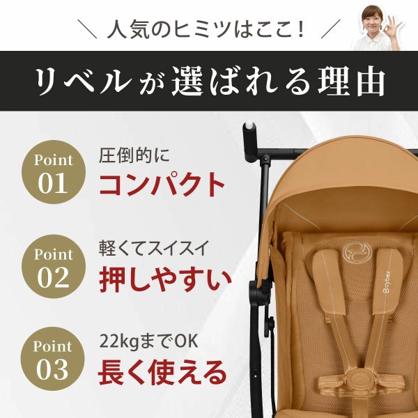 画像13: 【2026年最新モデル】サイベックス リベル ベビーカー / ストーミーブルー cybex LIBELLE (13)