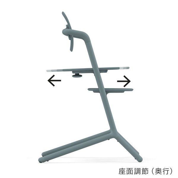 画像3: 【最新モデル】サイベックス レモチェア / ストーンブルー cybex LEMO CHAIR (3)