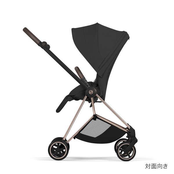 画像2: 【5月28日(木)より順次発送】【新製品】サイベックス ミオス スタイル ベビーカー ローズゴールドフレーム / セピアブラック cybex MIOS (2)