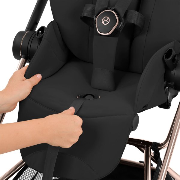 画像7: 【5月28日(木)より順次発送】【新製品】サイベックス ミオス スタイル ベビーカー ローズゴールドフレーム / セピアブラック cybex MIOS (7)