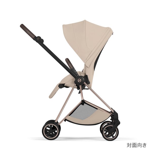 画像2: 【5月28日(木)より順次発送】【新製品】サイベックス ミオス スタイル ベビーカー ローズゴールドフレーム / コージーベージュ cybex MIOS (2)