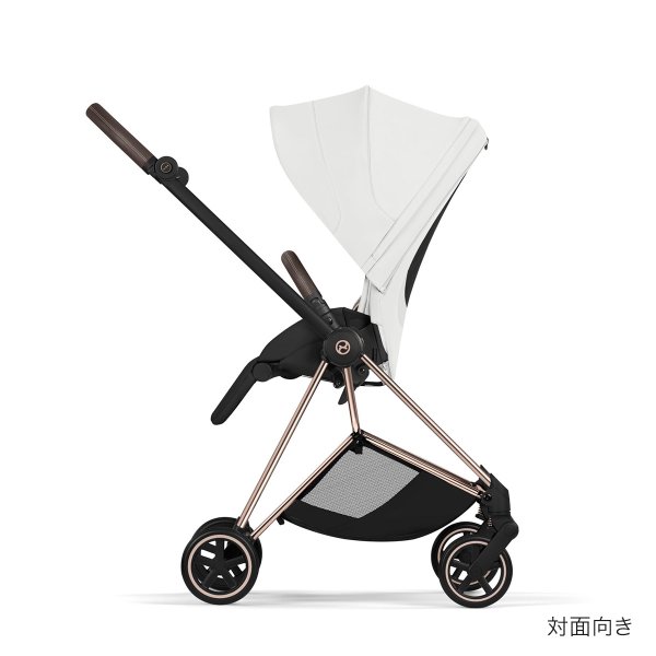 画像2: 【5月28日(木)より順次発送】【新製品】サイベックス ミオス スタイル ベビーカー ローズゴールドフレーム / オフホワイト cybex MIOS (2)