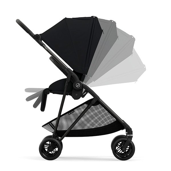 画像6: \数量限定セール/サイベックス メリオ マジックブラック  ベビーカー /  cybex MELIO CARBON (6)