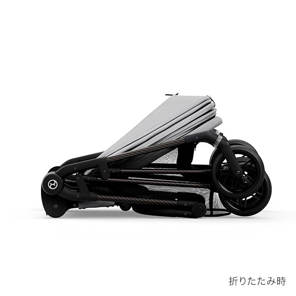 画像11: ＼数量限定セール／サイベックス メリオ フォググレー  ベビーカー /  cybex MELIO CARBON (11)