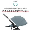 画像22: ＼数量限定！プレゼントキャンペーン／【2024年最新モデル】サイベックス メリオ カーボンフレーム  ベビーカー / キャンバスホワイト cybex MELIO CARBON (22)