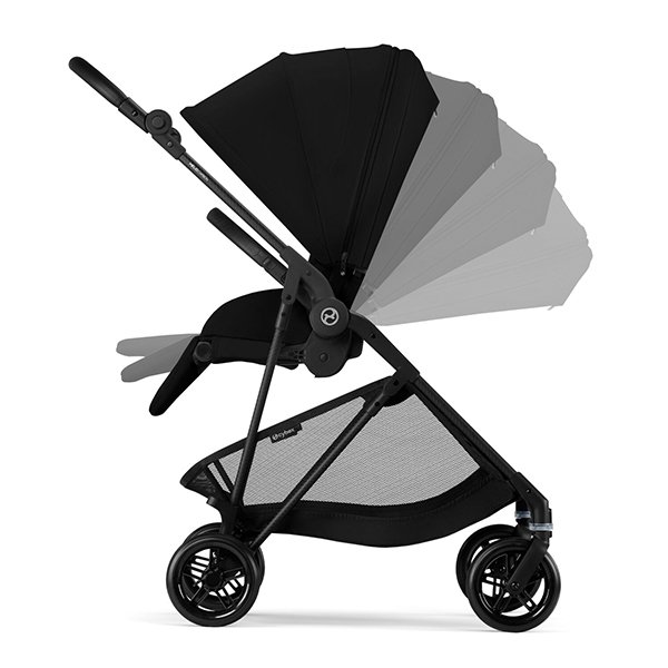 画像7: 【2025年最新モデル】サイベックス メリオ  マジックブラック ベビーカー /  cybex MELIO CARBON (7)
