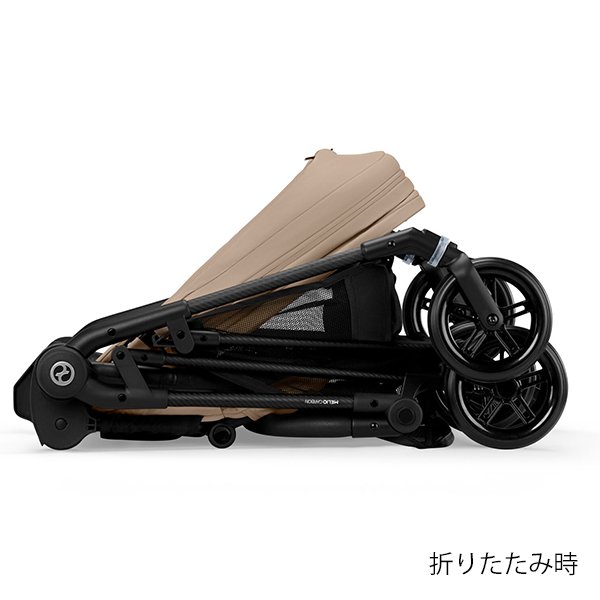 画像13: 【2点セット】サイベックス メリオ 2025 年モデル + レインカバー セット /  アーモンドベージュ cybex MELIO JP 2025 (13)