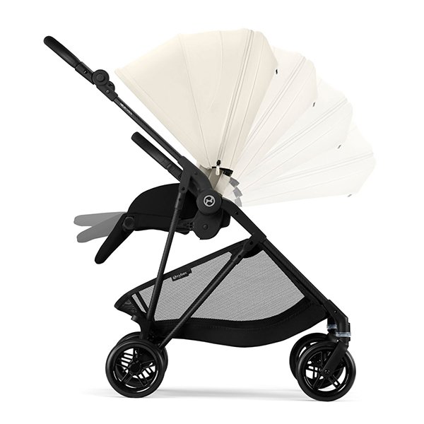 画像9: 【2点セット】サイベックス メリオ 2025 年モデル + レインカバー セット /  キャンバスホワイト cybex MELIO JP 2025 (9)