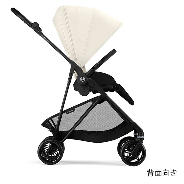画像11: 【2点セット】サイベックス メリオ 2025 年モデル + レインカバー セット /  キャンバスホワイト cybex MELIO JP 2025 (11)