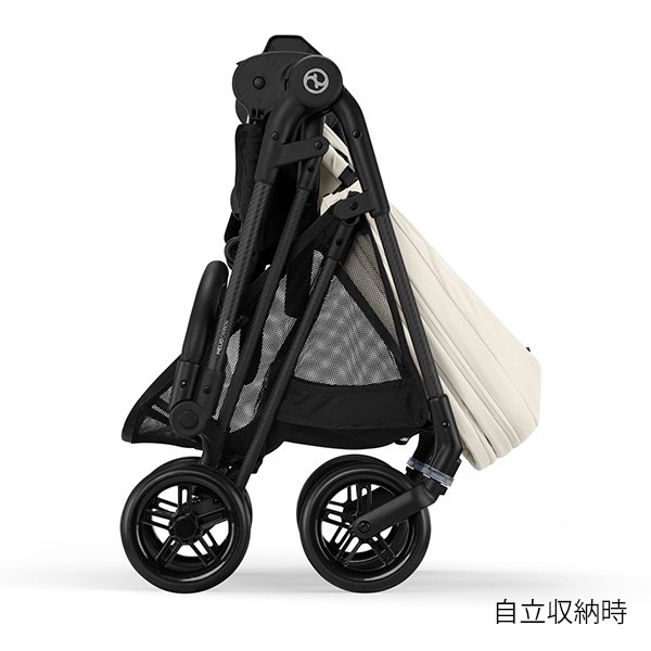 画像12: 【2点セット】サイベックス メリオ 2025 年モデル + レインカバー セット /  キャンバスホワイト cybex MELIO JP 2025 (12)