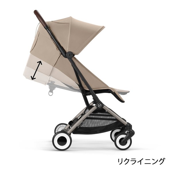 画像5: ＼数量限定セール／サイベックス オルフェオ ベビーカー /  アーモンドベージュ cybex ORFEO (5)