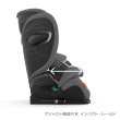 画像9: パラスG アイサイズ ラバグレープラス  cybex PALLAS G i-Size (9)