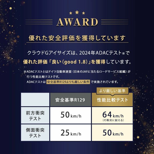 画像12: サイベックス クラウドG アイサイズ ムーンブラックプラス JP cybex CloudG i-size (12)