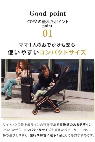 画像10: 【メーカー取寄せ商品】サイベックス コヤ ベビーカー クロームフレーム / ミラージュグレー cybex COYA (10)