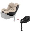 画像1: 【2点セット】サイベックス シローナG3 アイサイズ+ISOFIXベースセット/ アーモンドベージュプラス  cybex Sirona G3 I-SIZE (1)