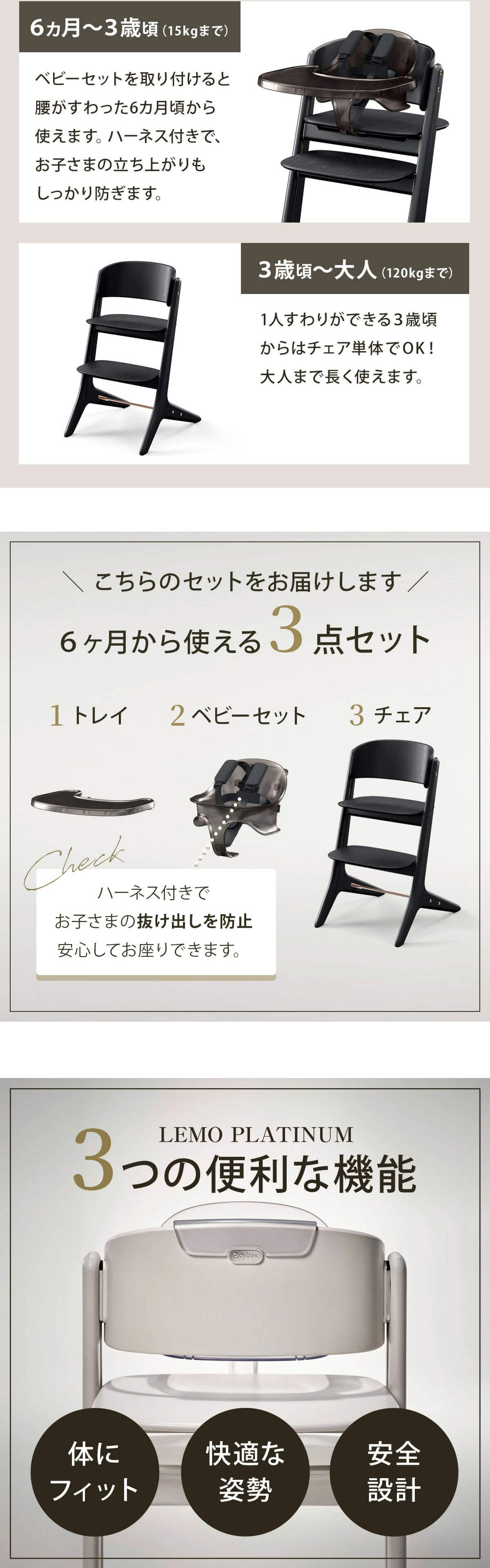 サイベックス レモプラチナム 3-IN-1