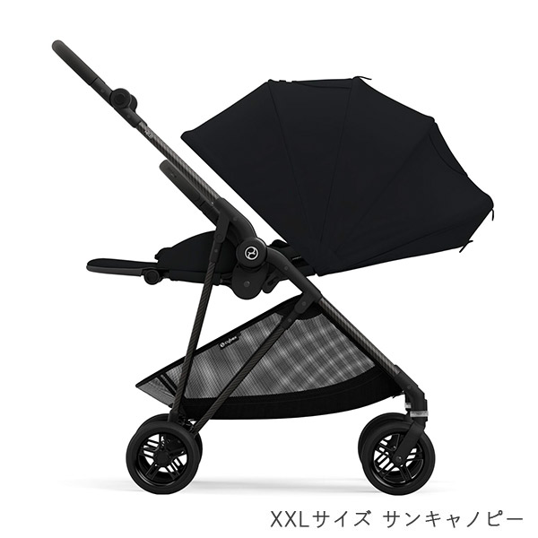 ベビーカー サイベックス  ブラック メリオ cybex 2022 新品