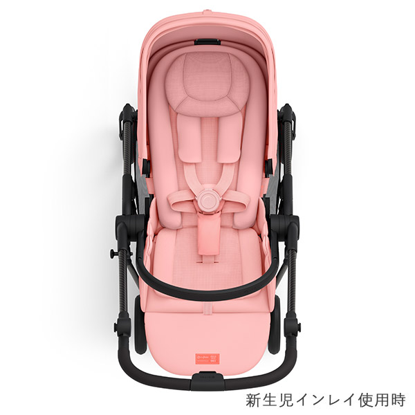 サイベックス メリオ カーボン JP ベビーカー ハイビスカスレッド cybex MELIO CARBON【2023 リニューアルモデル】