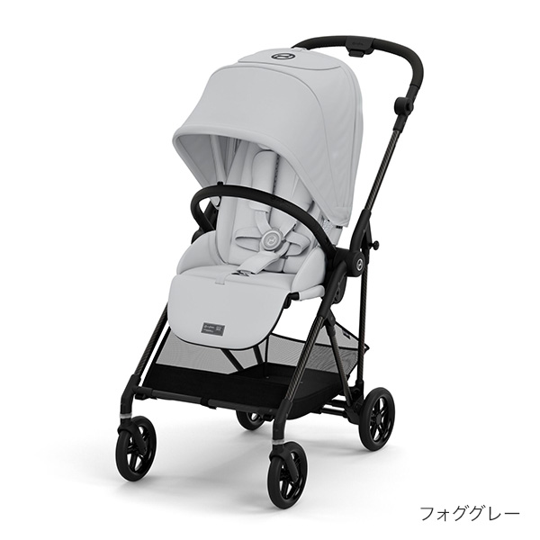 ＼数量限定！プレゼントキャンペーン／【2024年最新モデル】サイベックス メリオ フォググレー  ベビーカー /  cybex MELIO CARBON