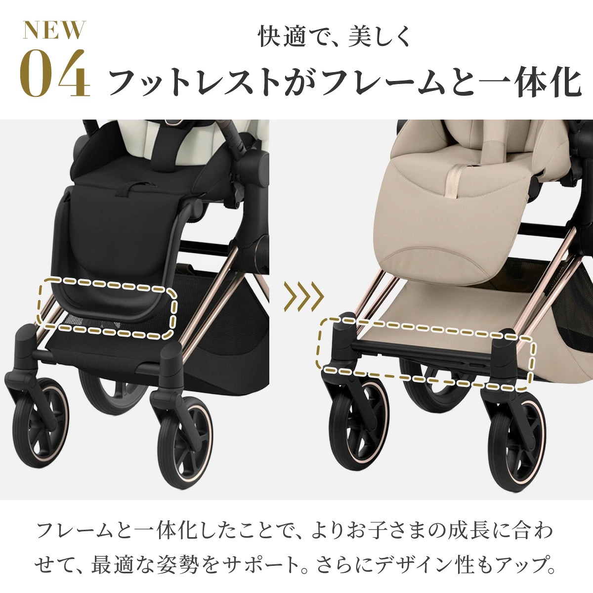 cybex サイベックス プリアム スタイル ベビーカー ローズゴールド