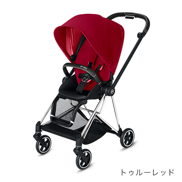 cybex サイベックス new ミオス ベビーカー クロームフレーム シートパック / トゥルーレッド