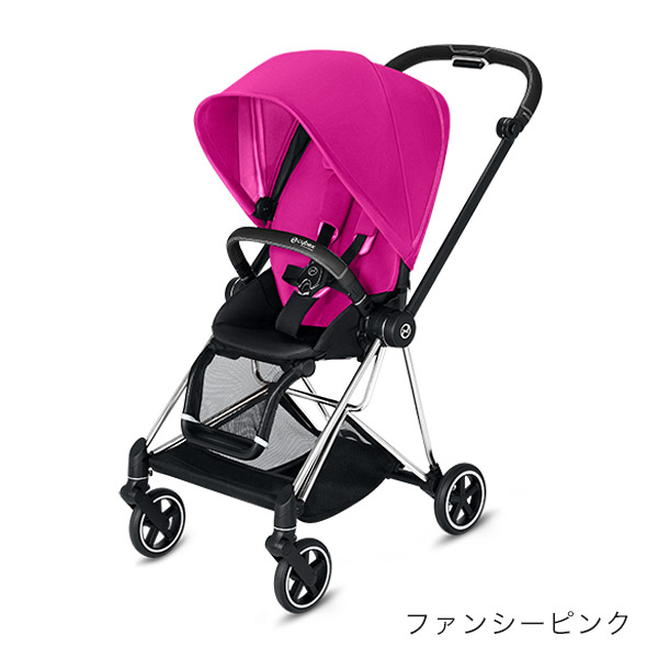 サイベックス new ミオス ベビーカー クロームフレーム シートパック / ファンシーピンク