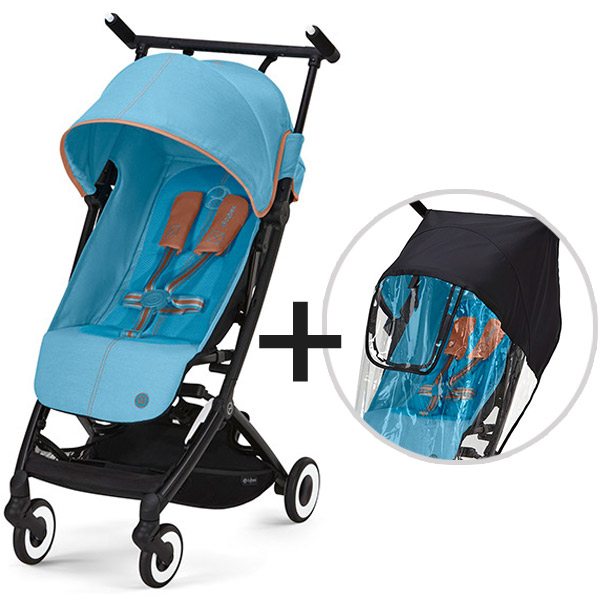 【2点セット】サイベックス リベル 2022 年モデル + レインカバー セット / ビーチブルー cybex LIBELLE